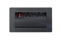 Mini Smart Flip Up Outlet Manual Rotation Open For Conference Table